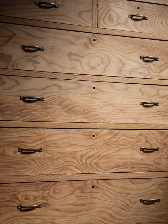 *商談中 [古家具] 木製たんす チェスト 幅820高1010奥行410 送料込