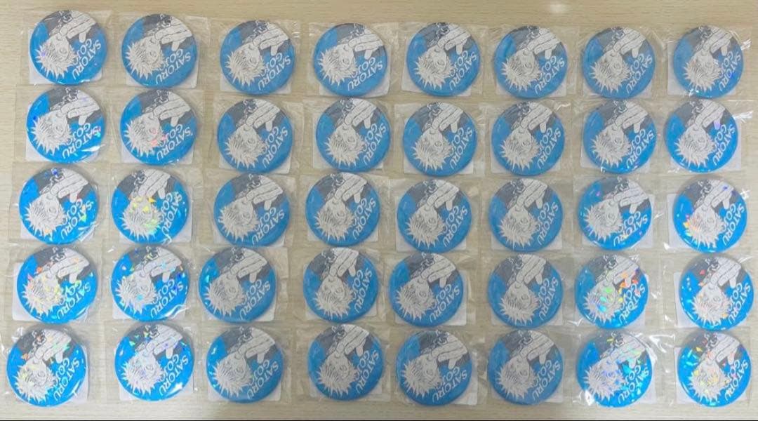 呪術廻戦 懐玉・玉折第3弾 3way缶バッジ 五条悟 めんそーれVer. 30