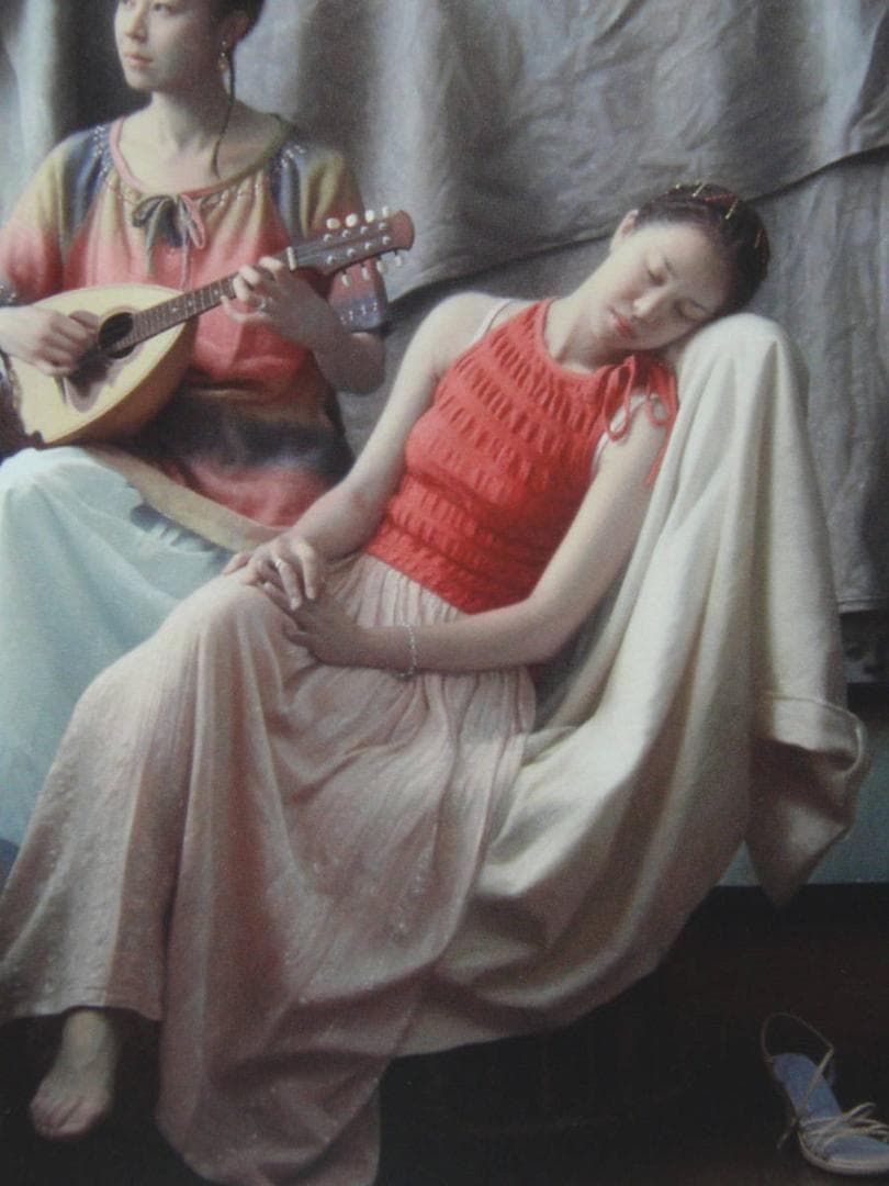 生島 浩　「SUN SHOWER」、厳選、希少画集・額装画、人気作品