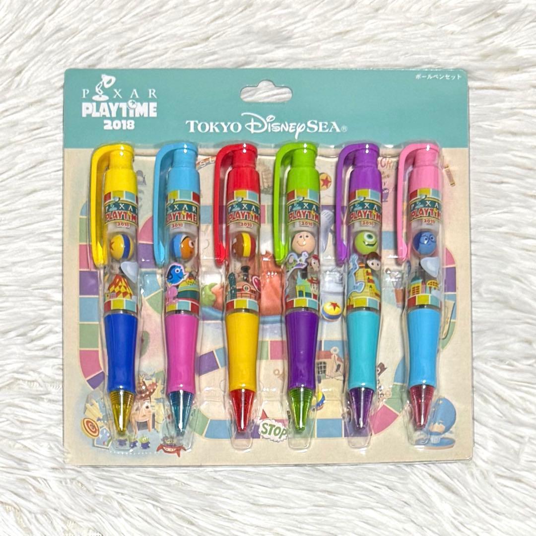 ディズニーシー ピクサープレイタイム 2018 ボールペンセット