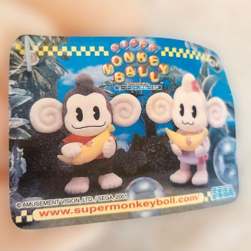 最終価格❗スーパーモンキーボール ぬいぐるみ Dole 2002 激レア 希少