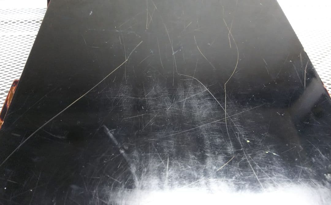 【紫檀】赤間関住 盛信作の硯　硯箱