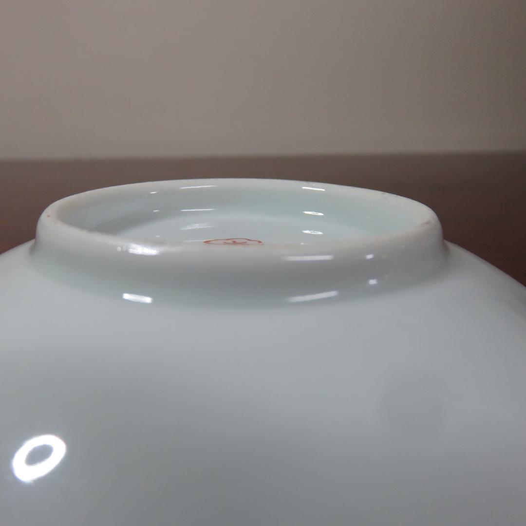 花型 中皿 白磁 色絵付 明治前後 鳳凰 希少品 4枚 古伊万里