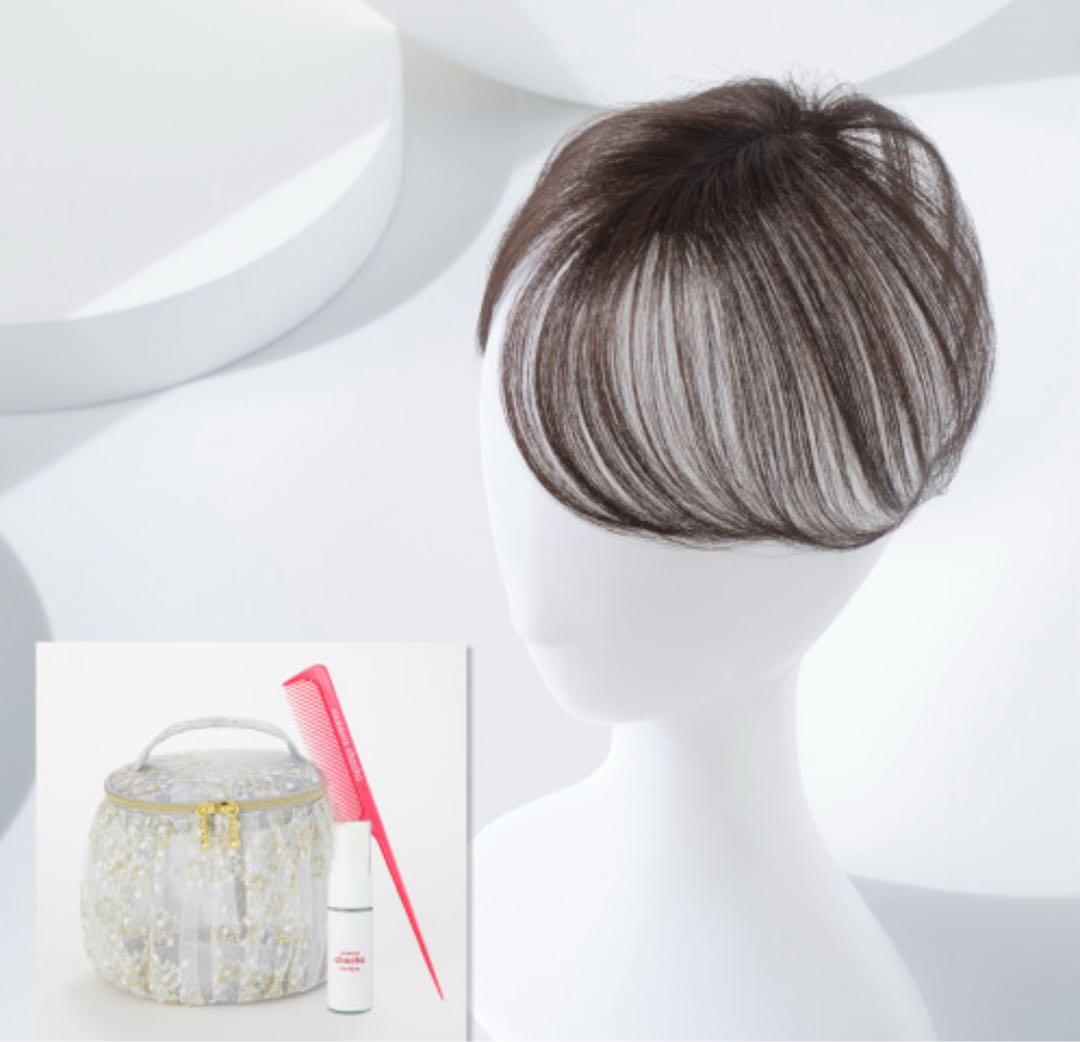 ペスカ ビューティーサロン発　クリップ不要　チャチャ　ポイントウィッグ テープ付