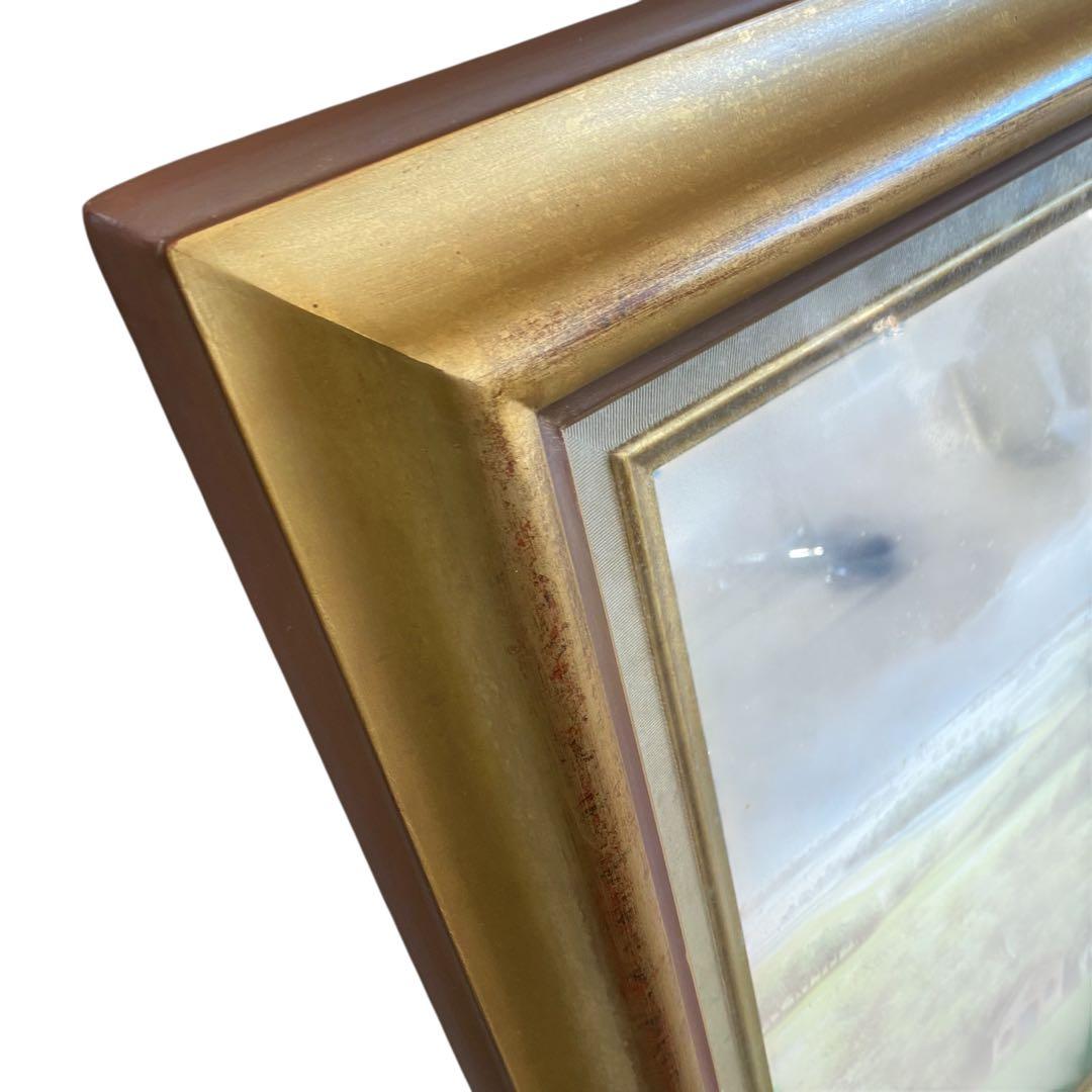 未使用保管品　Claude Feuiller フランス画家　絵画　　大判