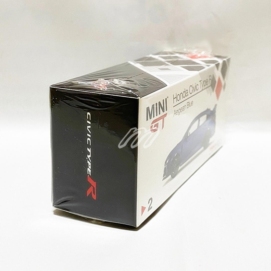 MINI GT ホンダ シビック タイプ R (FK8) Aegean Blue