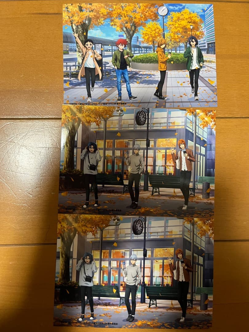 弱虫ペダル　弱ペダ　秋の待ち合わせ　購入特典　ブロマイド　3枚セット