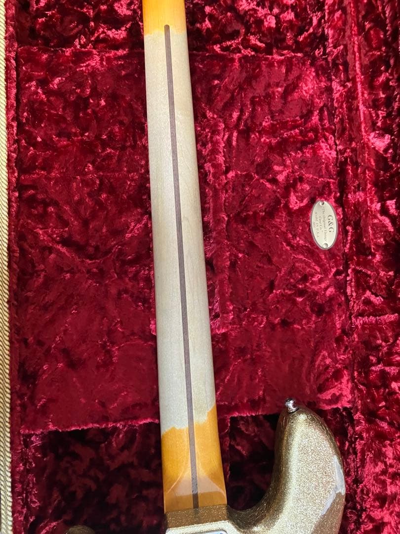 ベース J Fender Bass Heavy Relic Champagne Gold