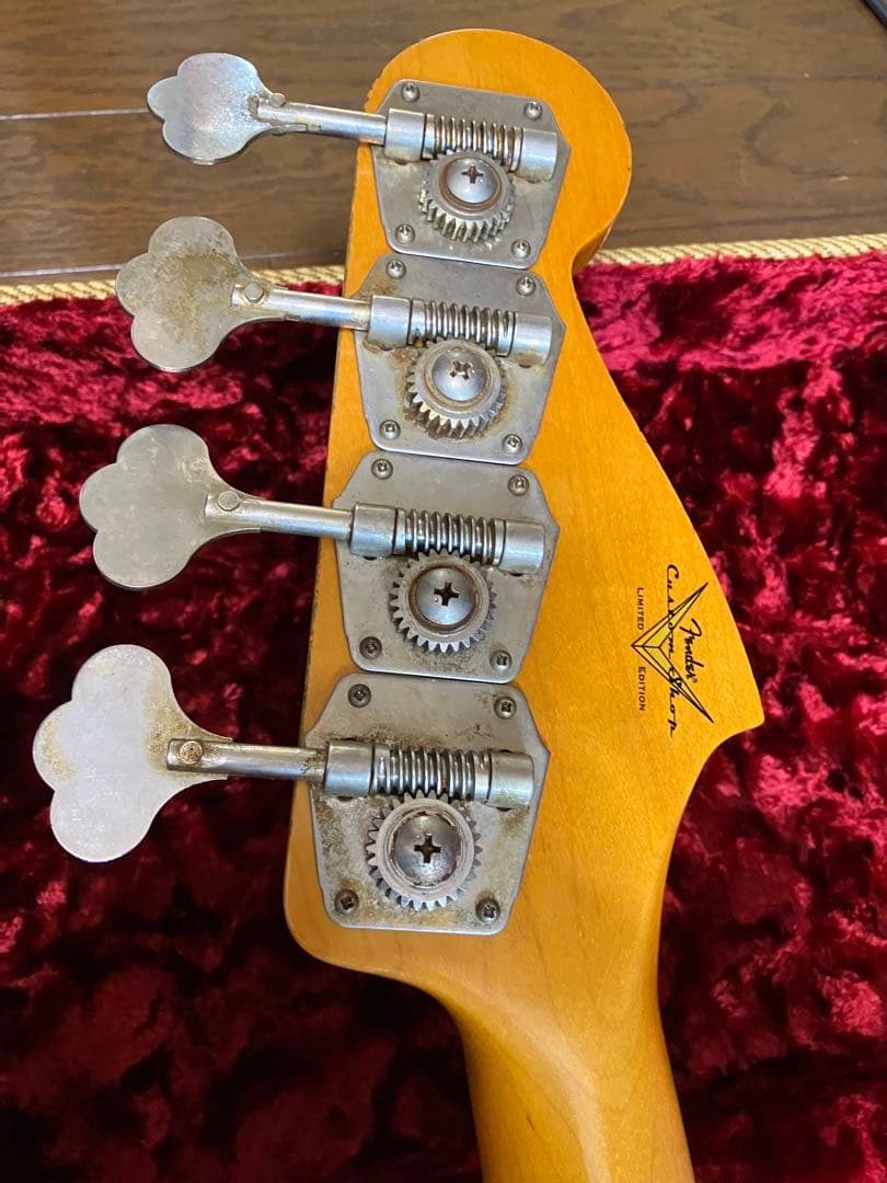 ベース J Fender Bass Heavy Relic Champagne Gold