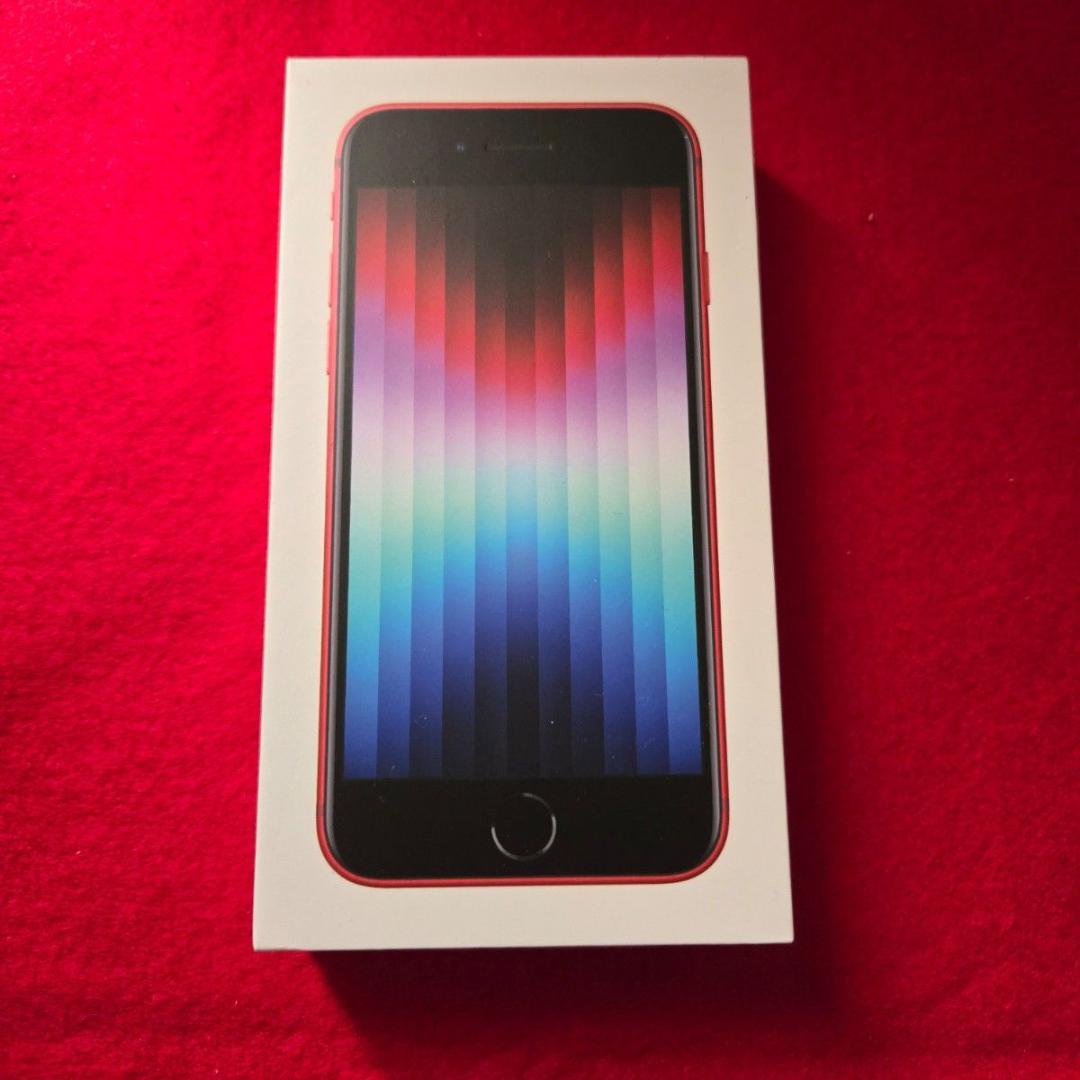 iPhone SE3(第3世代) Red 64GB A2782 SIMフリー