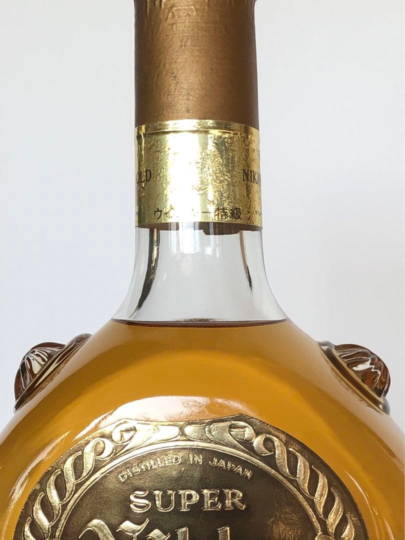 レア 特級 スーパーニッカ 突起 角ボトル ニッカ ウイスキー 未開栓