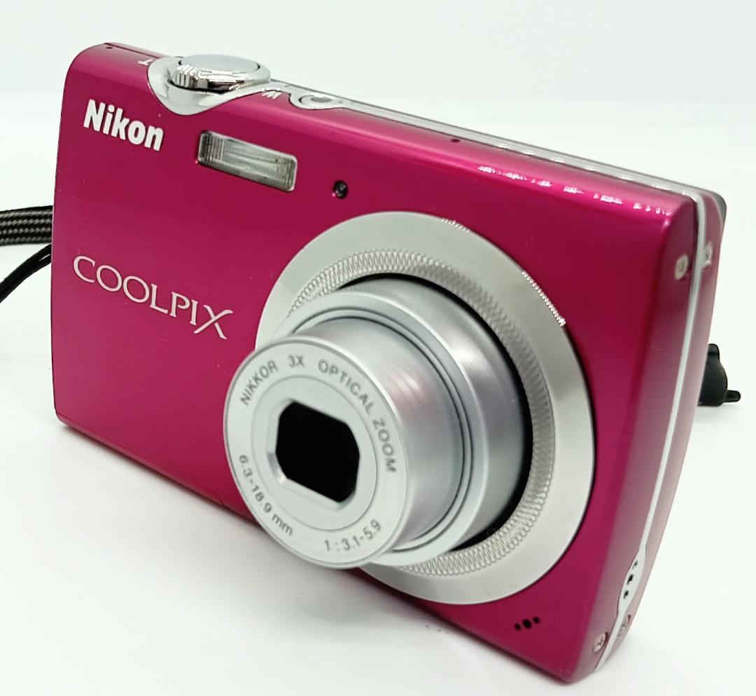 Nikon Coolpix S230 Pink 10MP 3倍光学ズーム