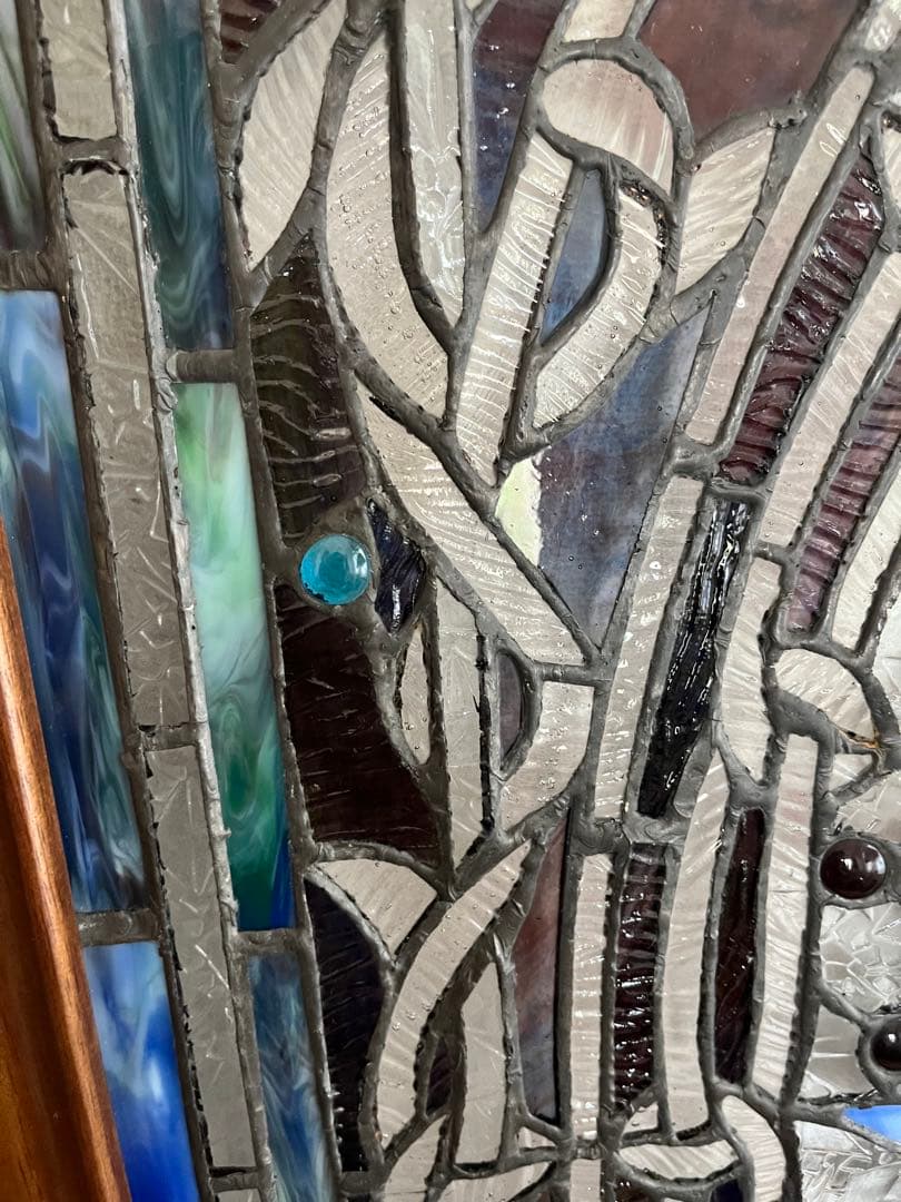 アンティーク　ステンドグラス