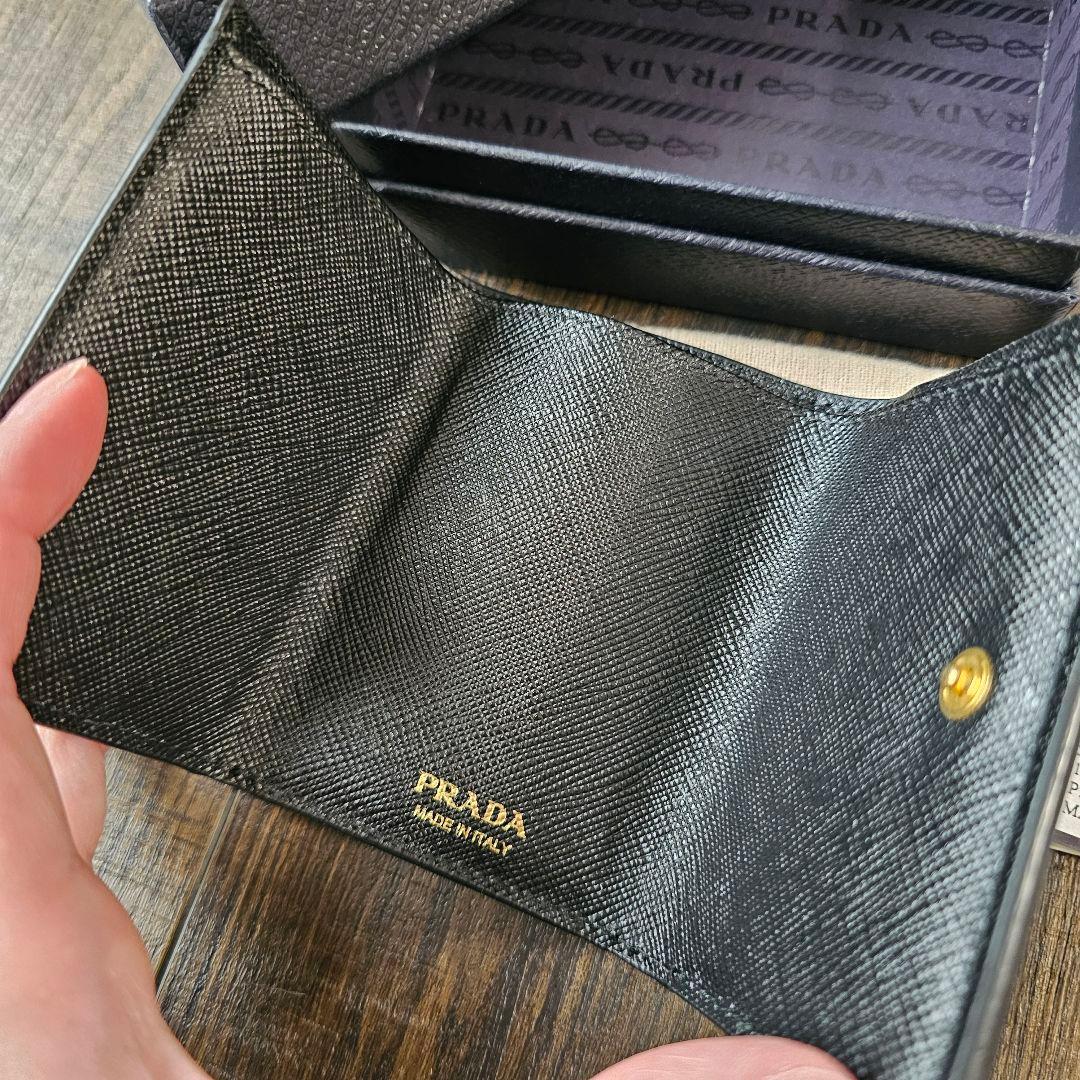 PRADA サフィアーノレザー ミニ財布