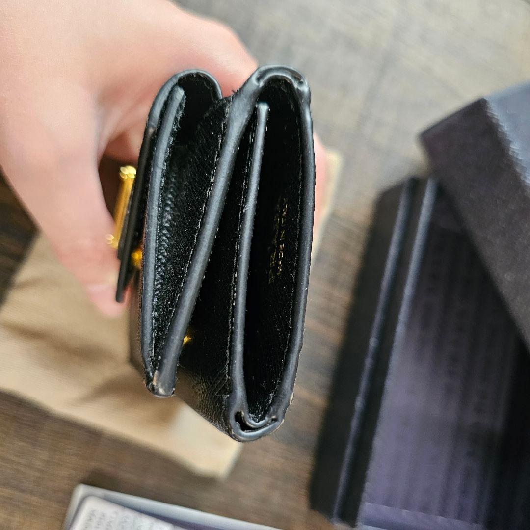 PRADA サフィアーノレザー ミニ財布