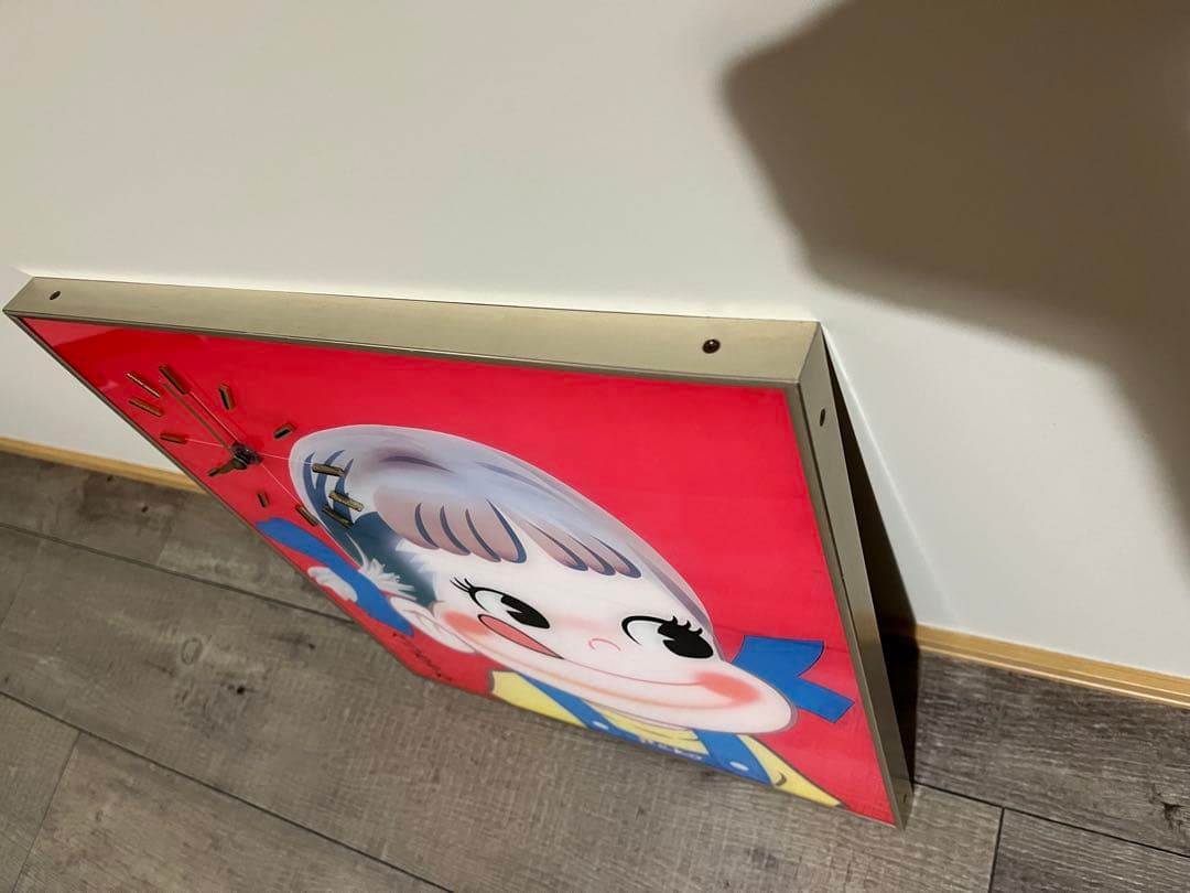ペコちゃん 壁掛け時計