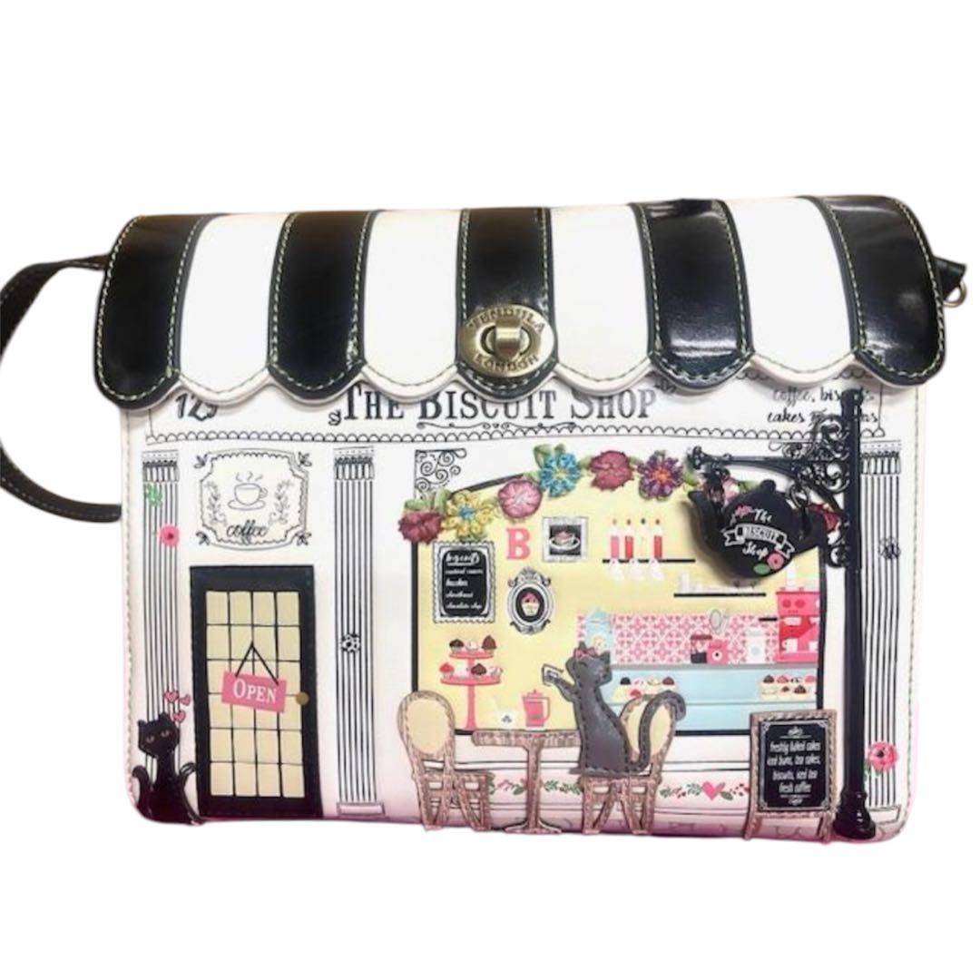 未使用❣️ Vendula LONDON ベンデューラ　ショルダーバッグ　猫