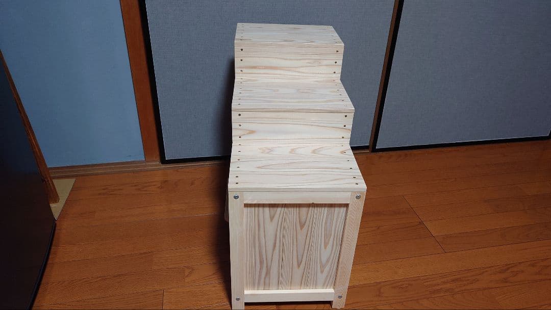 ㉚★アンジぇ★キャットハウス★階段タイプ★ハンドメイド★猫★猫小屋