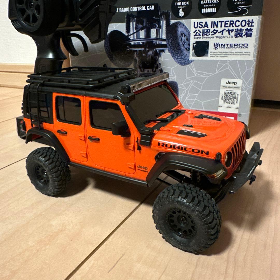 ミニッツ 4×4 ジープ ラングラー アンリミテッド ルビコン パンプキン