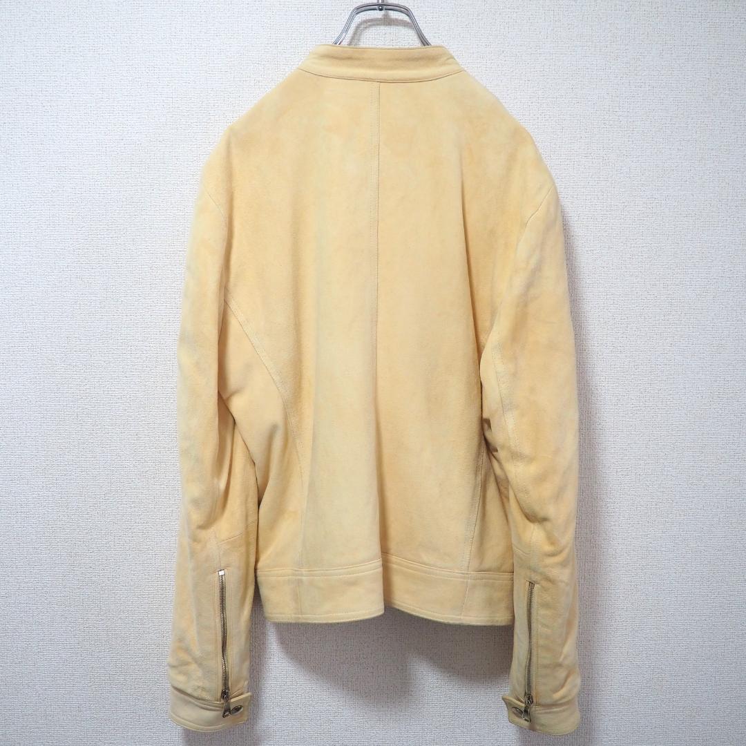 【BR別注】EMMETI ANDREA GOLDゴートスエードジャケット　黄肌