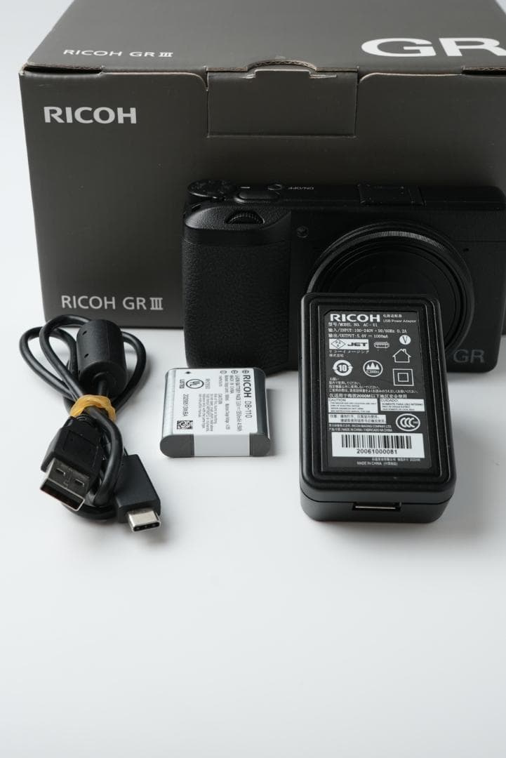 [極美品] [ショット数2,256] RICOH リコー GR III GR3