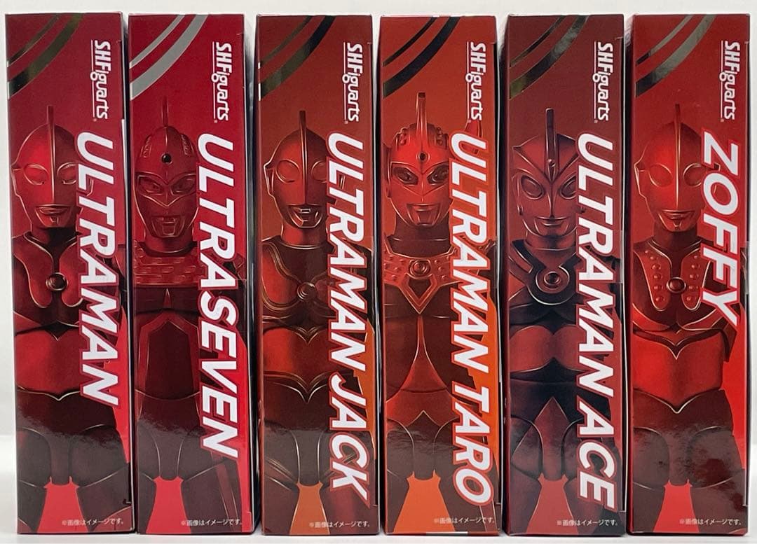 【土日限定価格最終値下げ】S.H.Figuartsウルトラ6兄弟セット