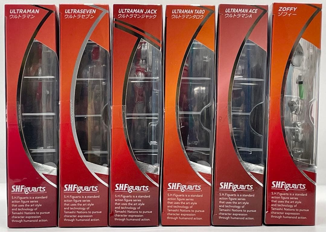 【土日限定価格最終値下げ】S.H.Figuartsウルトラ6兄弟セット