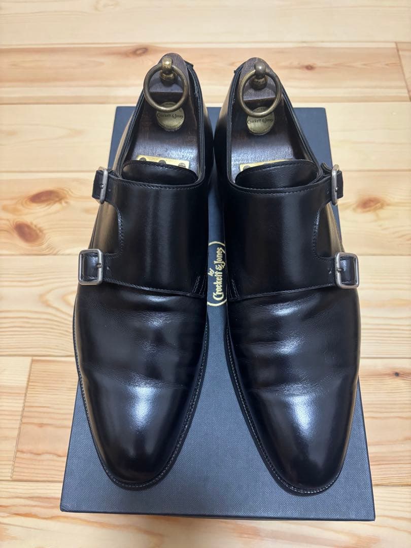 クロケット&ジョーンズ バンドグレード 5 1/2D純正シューツリー付き