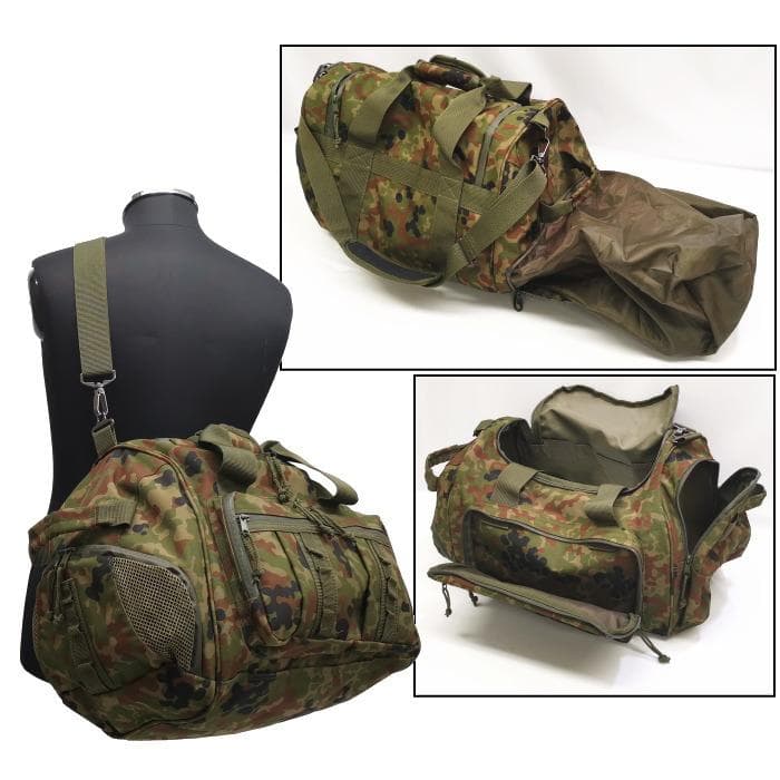 陸上自衛隊　ボストンバッグ　中型　アウトドア　キャンプ　サバゲー　TY№814