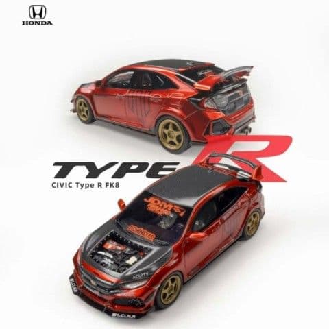 1/64 HONDA ホンダ CIVIC TypeR FK8 シビック