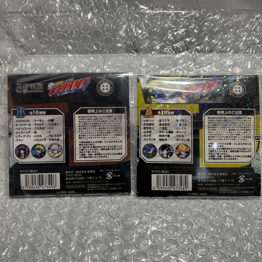 大幅値下げ天野明展 家庭教師ヒットマンREBORN! 缶バッジコンプセット36個