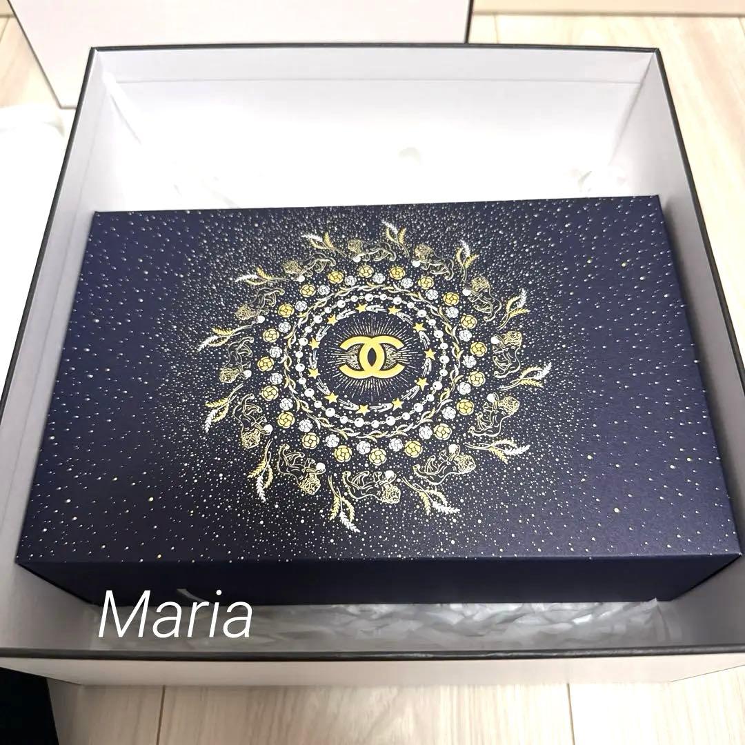 シャネル クリスマスコフレ2025 リップアンドネイルケア 巾着×2チャーム付き