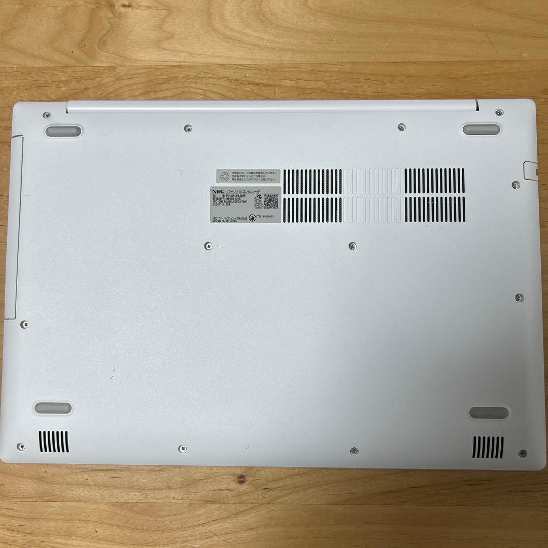 LAVIE ホワイト ノートPC 本体 ACアダプター付き