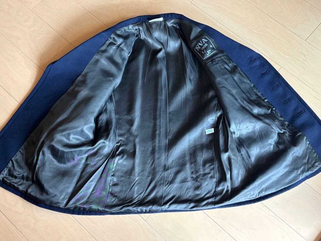 ＮＶＡ　東ドイツ軍/Pコート　ｍ４８（実物）