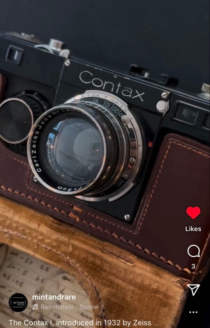 Zeiss Ikon Contax I型 Type3 整備済み