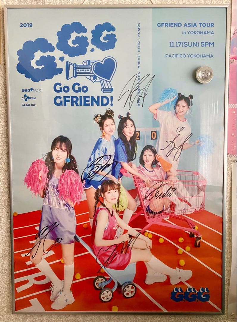 GFRIEND ASIA TOUR サイン入りポスター