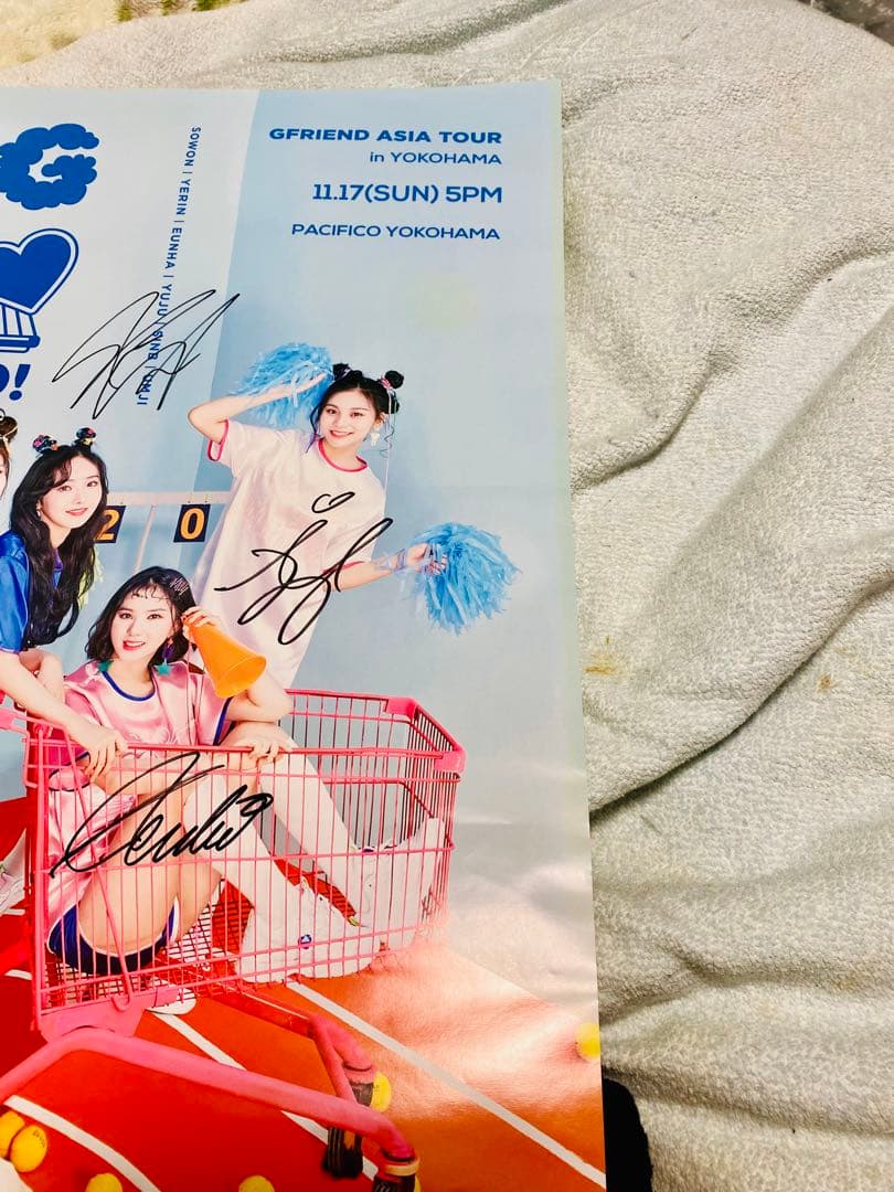 GFRIEND ASIA TOUR サイン入りポスター