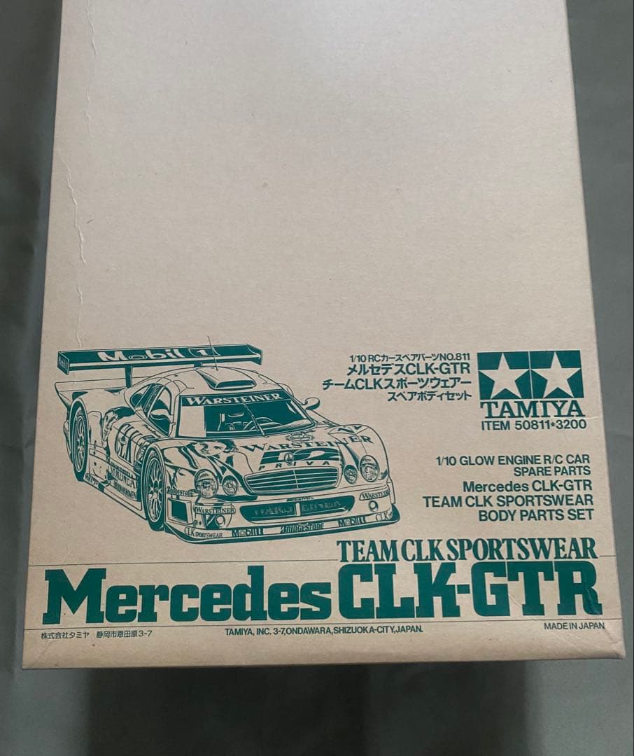 タミヤTA-03R-TRFスペシャル　ベンツCLK-GTRボディ 未使用品