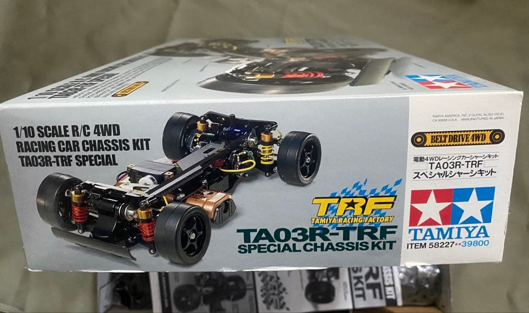 タミヤTA-03R-TRFスペシャル　ベンツCLK-GTRボディ 未使用品