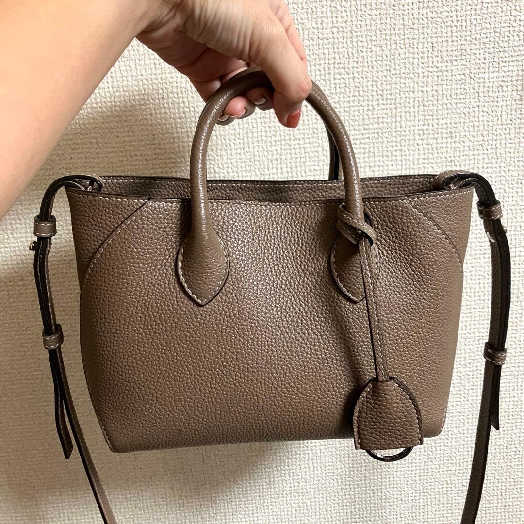 ボナベンチュラ　ミア　ミアトート22 トートバッグ　エトープ　エトゥープ