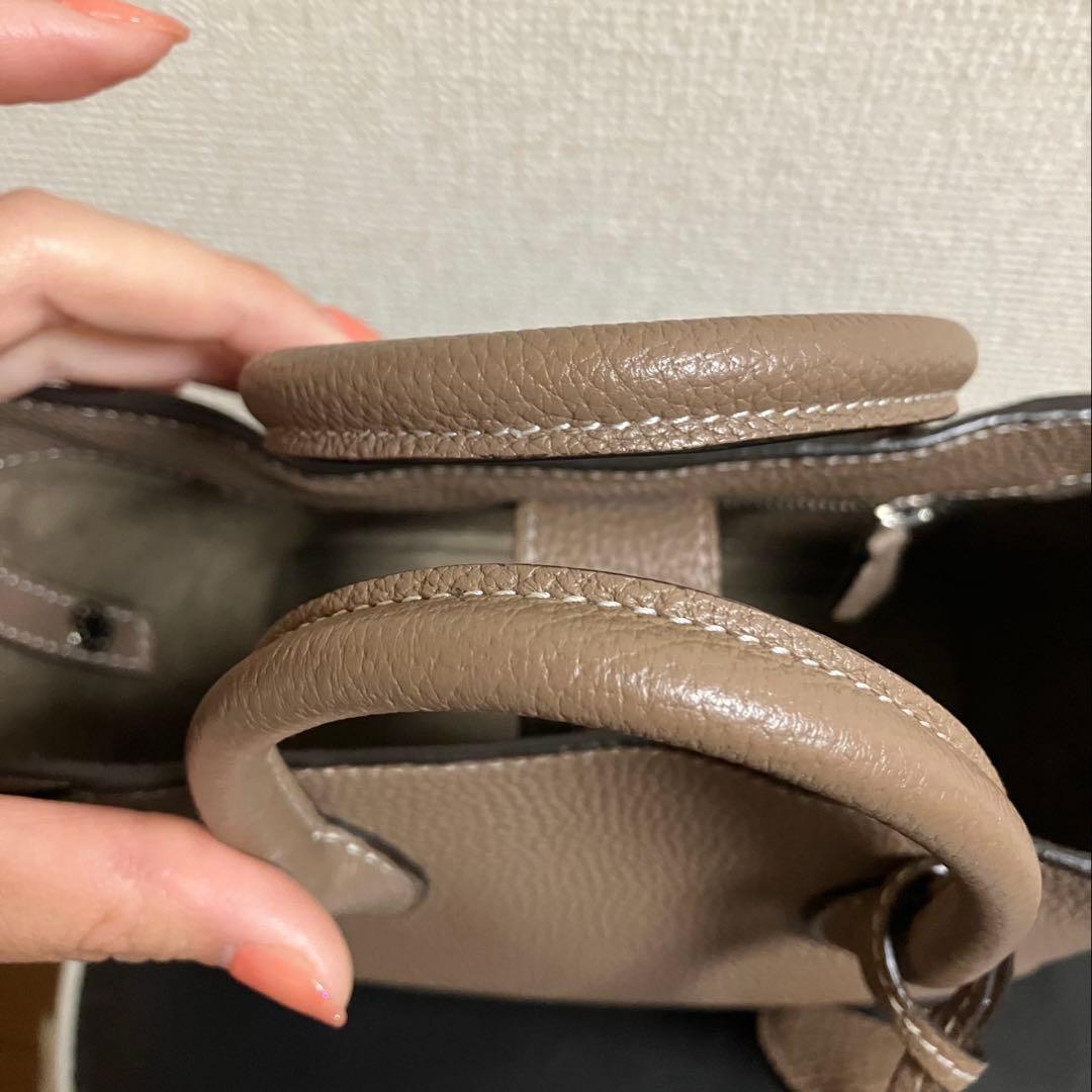 ボナベンチュラ　ミア　ミアトート22 トートバッグ　エトープ　エトゥープ