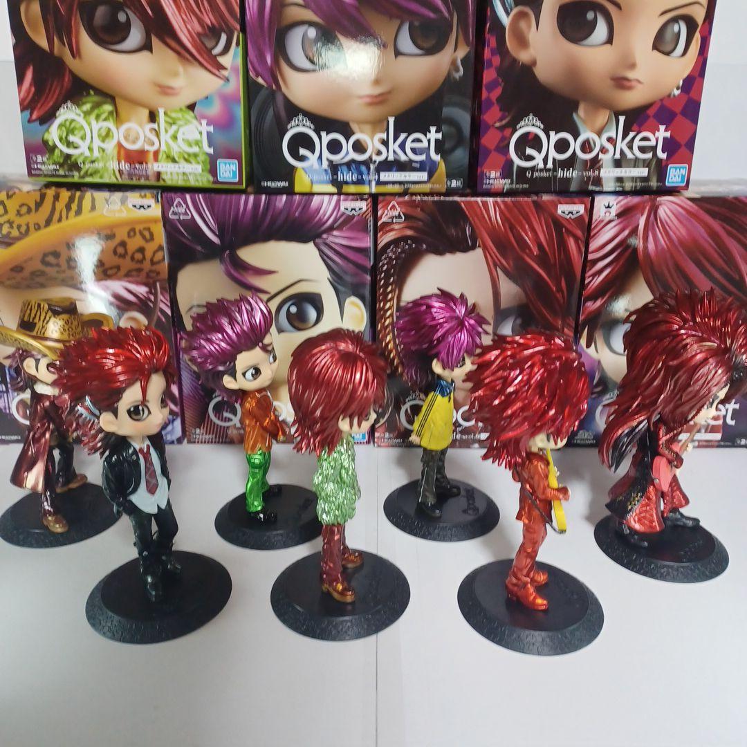 Qposket hideフィギュアセット 7種