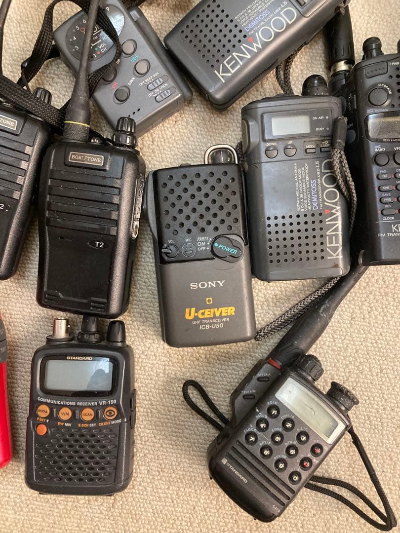 KENWOOD Sony Icom ジャンクセット