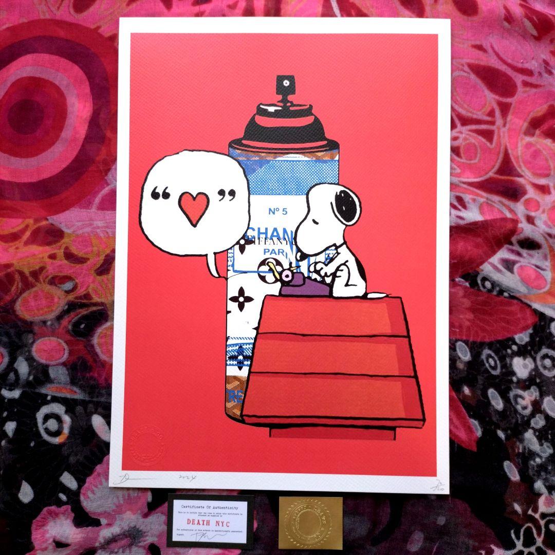 death nyc 世界限定100枚　スヌーピー　シャネル　ヴィトン