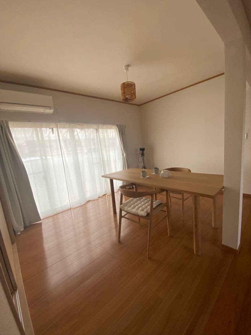 無印良品　木製テーブル　幅180×奥80cm (※天板のみ、脚は別売り)