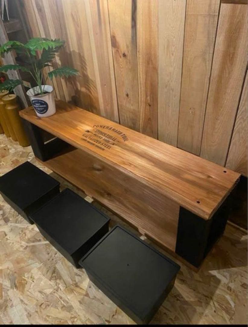 のん　奥行き40cmに変更　テレビ台　チェアー　飾り棚　収納箱6個付き