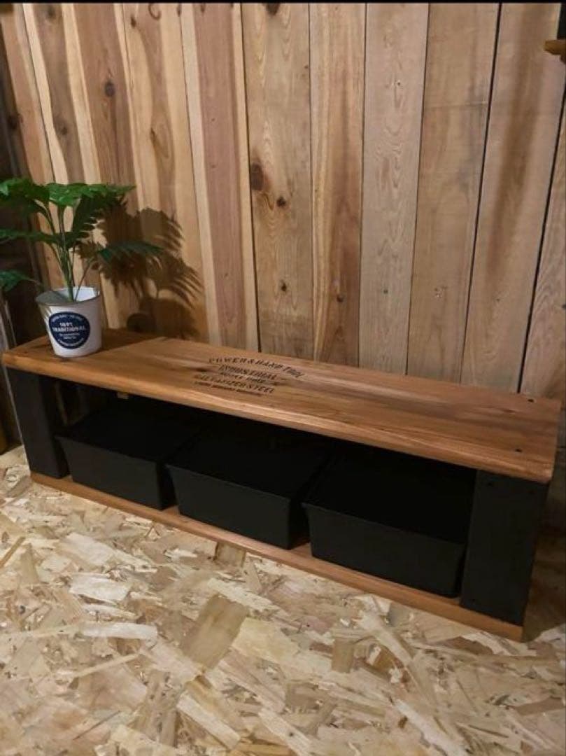 のん　奥行き40cmに変更　テレビ台　チェアー　飾り棚　収納箱6個付き