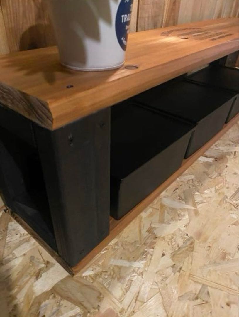 のん　奥行き40cmに変更　テレビ台　チェアー　飾り棚　収納箱6個付き