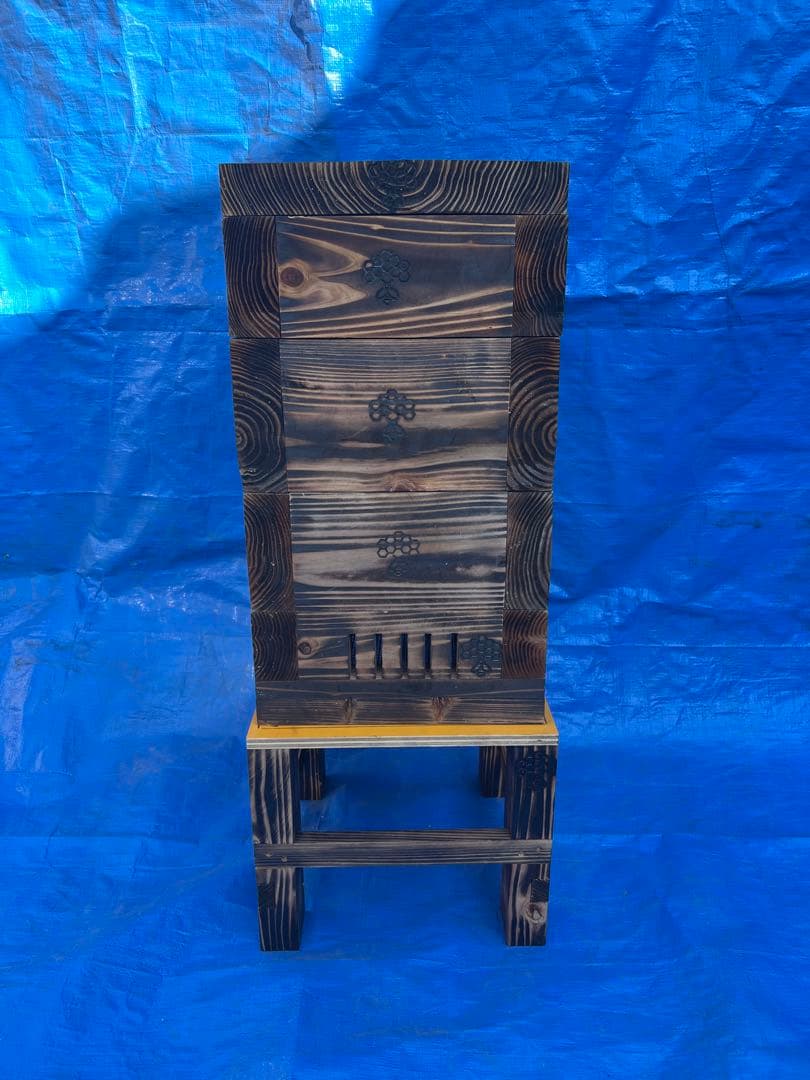 ニホンミツバチ巣箱　待箱　気候変動対応型　板厚4.5cm