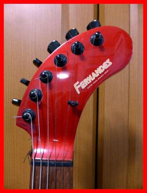フェルナンデス ZO-3芸達者　赤　専用ケース+チューナー他FERNANDES